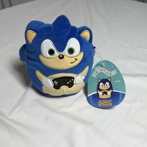 SONIC Squishmallow 5” Inch Sonic the Hedgehog Plushie Collectible NEW With Tags